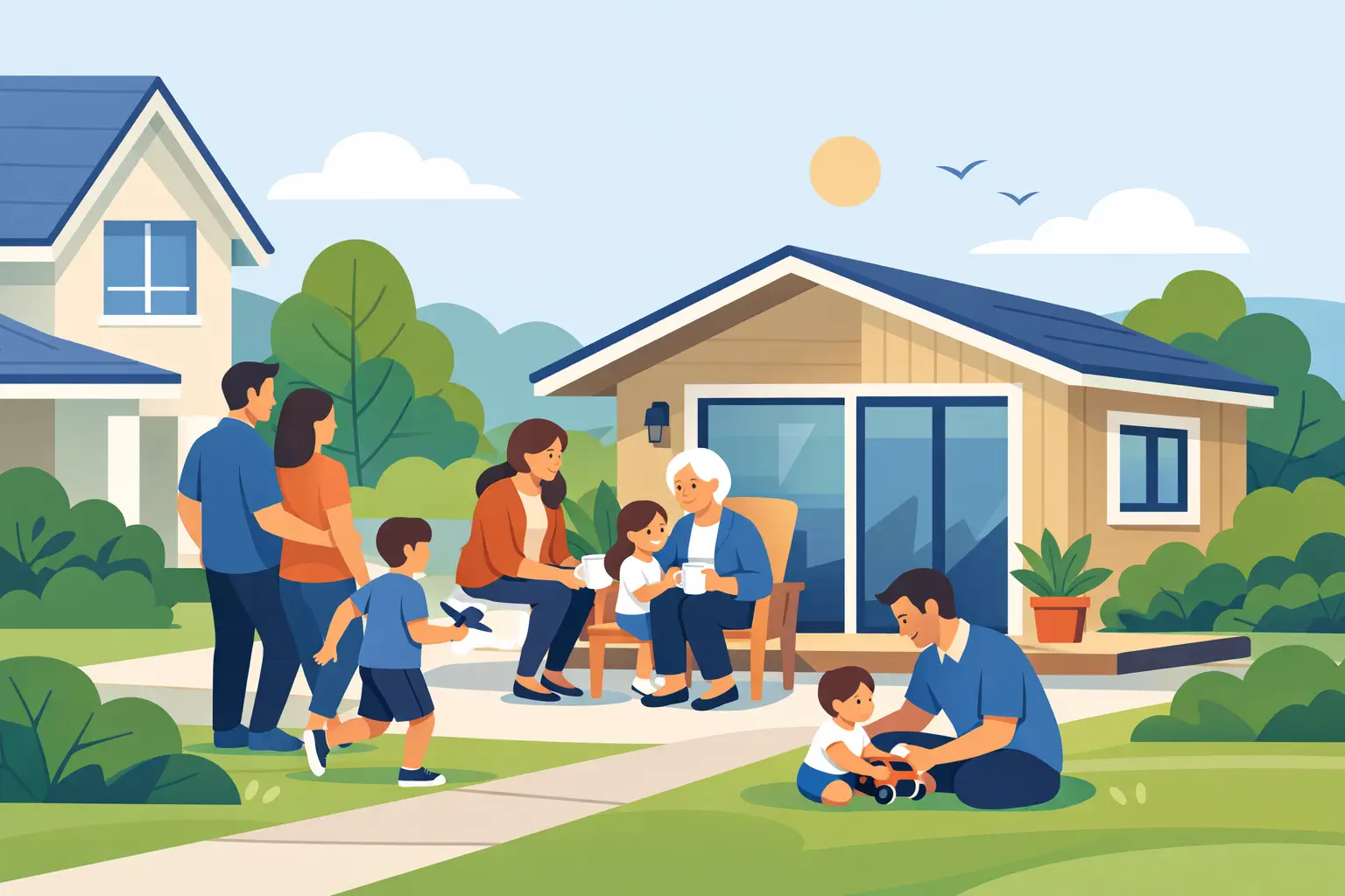 Granny Annexes That Keep Family Close at Home