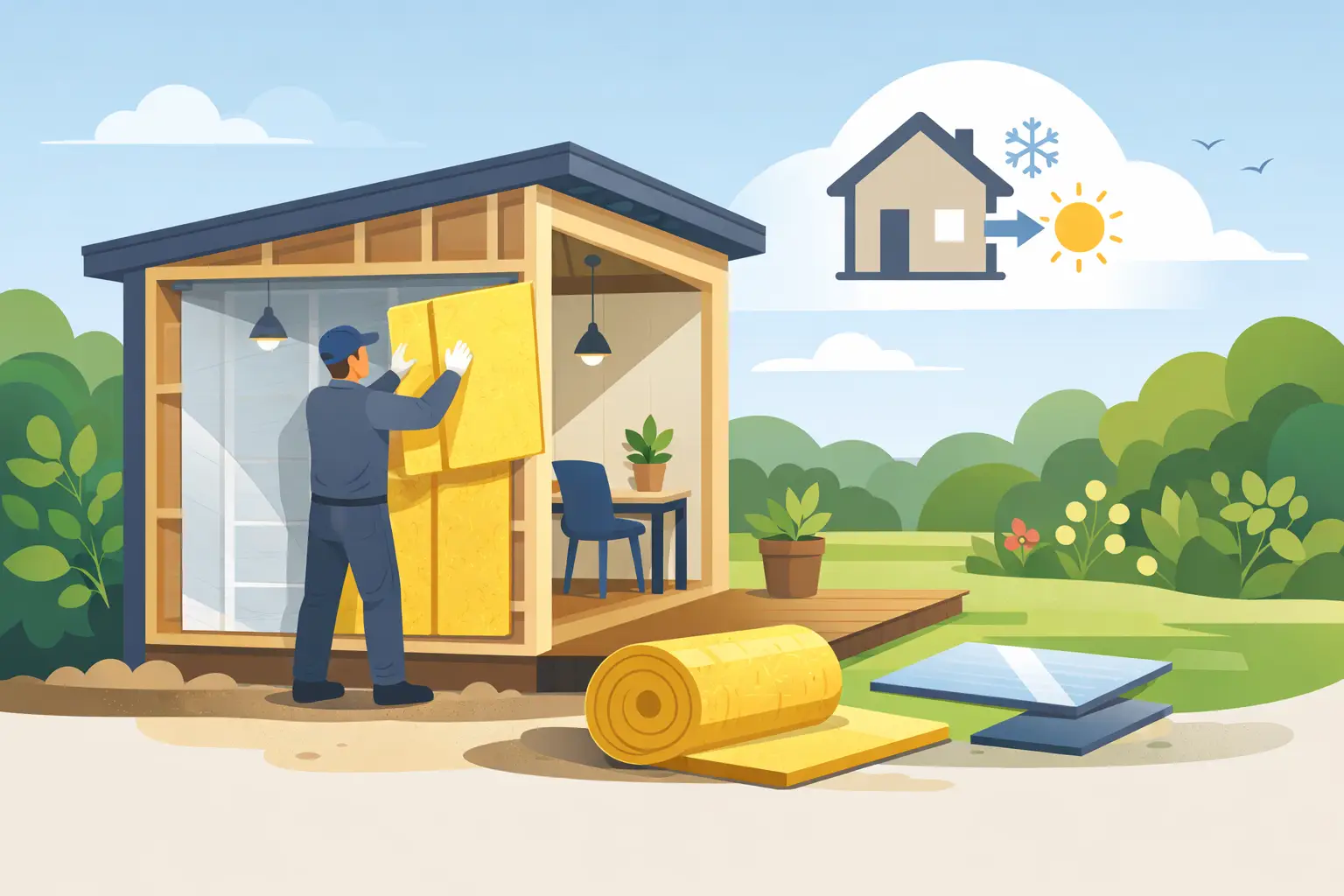 How to Insulate a Garden Studio Properly