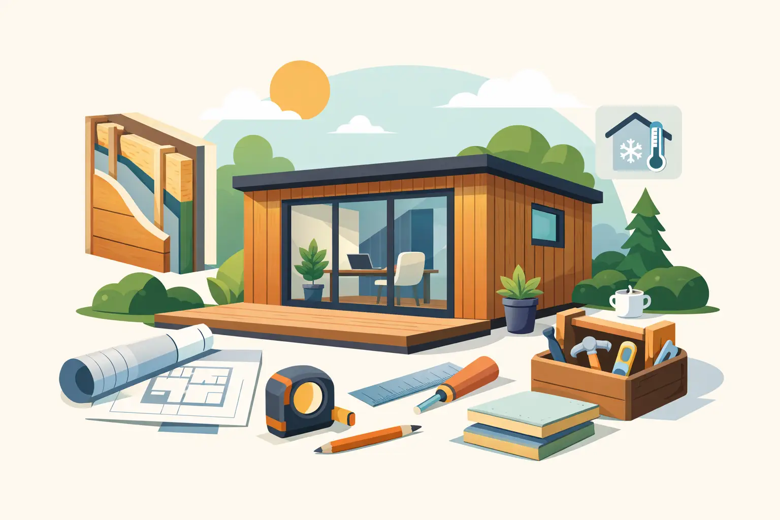 Insulated Garden Studio Specification Guide